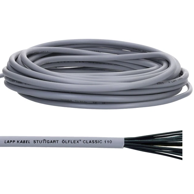 10 Mètre Lapp Câble 1119304 Ölflex Classique 110 4Gx1, 5mm ² PVC de Commande Fil