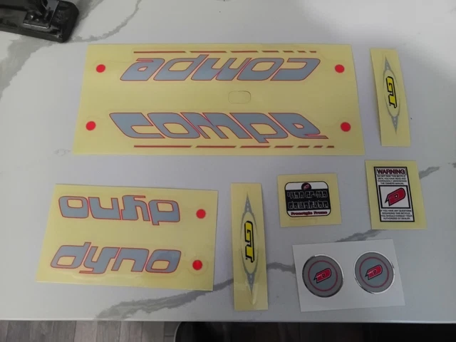 Autocollant Sticker BMX MCS Old School – Pour Tige De Selle, Cadre (neuf)
