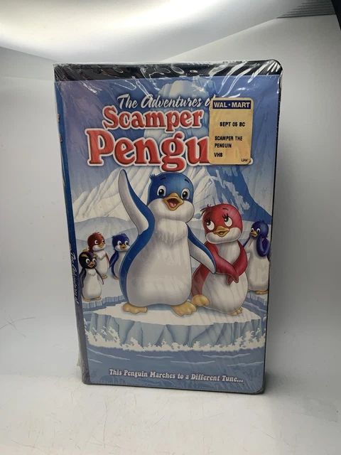 THE ADVENTURES OF Scamper the Penguin VHS Clamshell Video Tape New ...