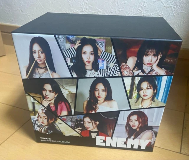 TWICE JAPAN 6TH ALBUM ENEMY 8th Anniversary Box CD Not