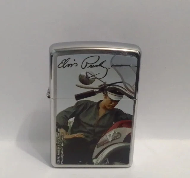 Zippo 2011 C 11 Elvis Alfred Werthe Case No Insert No Box Read