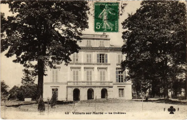 CPA AK Villiers s Marne Le Chateau FRANCE (1282901)
