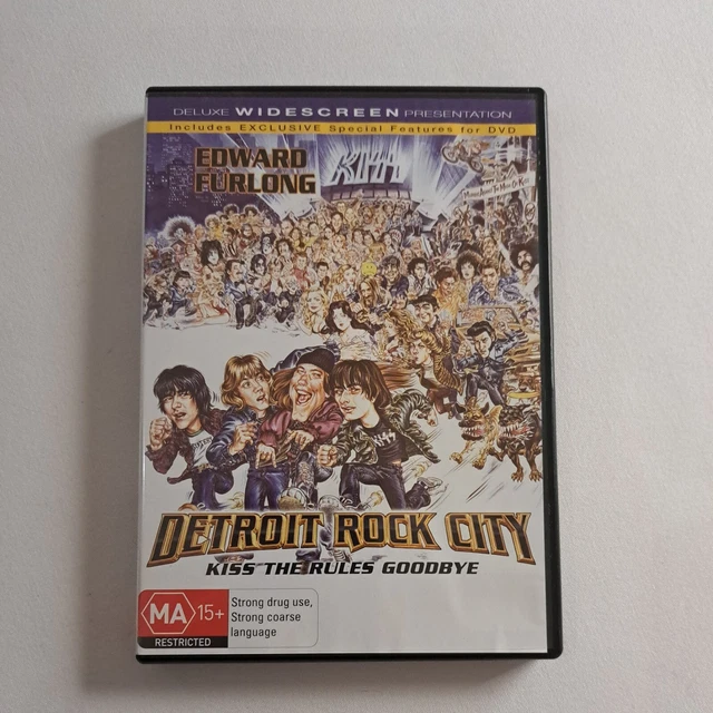 Detroit Rock City 1999 Dvd Comedy Edward Furlong KISS Natasha Lyonne Reg4 LLM1