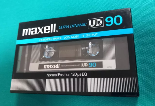 Maxell Ud 90 Kaseta Magnetofonowa Made In Japan   Type I