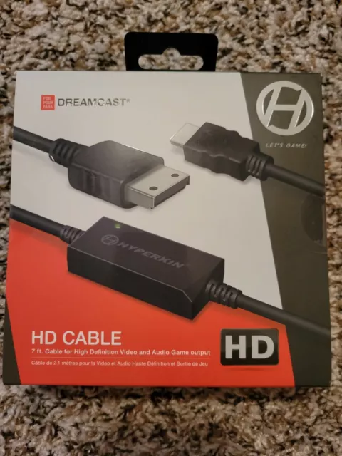 New/sealed Hyperkin HDMI adapter for Sega Dreamcast