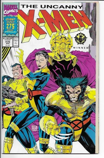 UNCANNY X-MEN Vol. 1 - #275 1991 NM- Jim Lee, Scott Williams