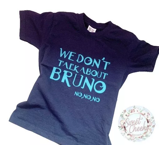 We don’t talk about Bruno Encanto kids t-shirt birthday gift