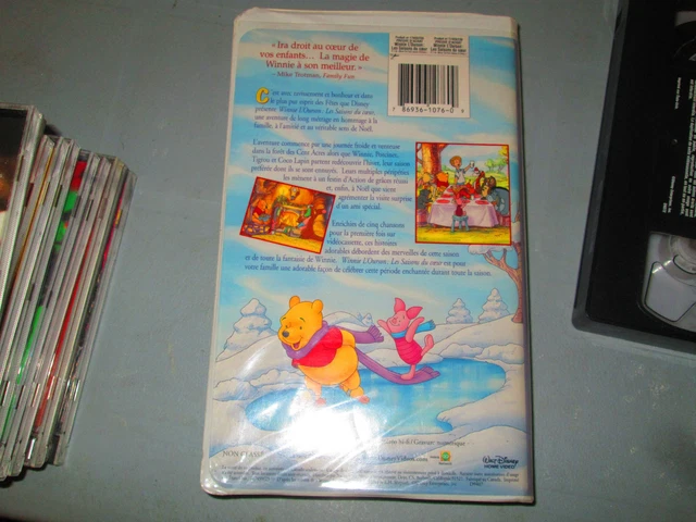 Winnie The Pooh Seasons Of Giving Vhs WINNIE THE POOH - Seasons Of Giving (VHS)(French)Testé $4.20 - PicClick CA