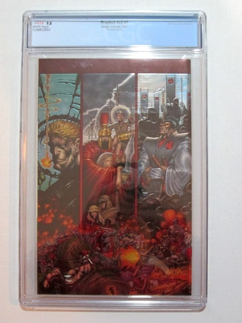 PROPHET # 1  #V2 1 CHROMIUM COVER Stepphen PLATT   1995 iMage CGC 9.8 comic book 6