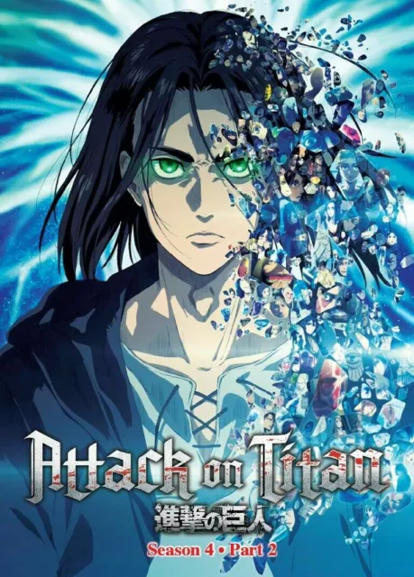 DVD Attack On Titan: Season 1-4 Complete Anime~With English