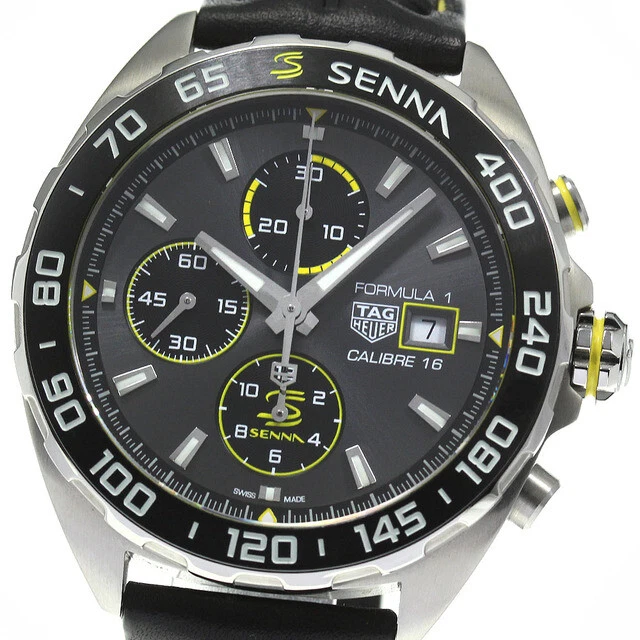 TAG HEUER CAZ201B Formula 1 Ayrton Senna Special Edition Automatic Men s Beau