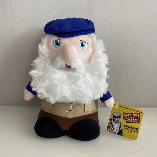 ONLY FOOLS AND Horses Talking Plush 9 Inch Soft Toy Uncle Albert