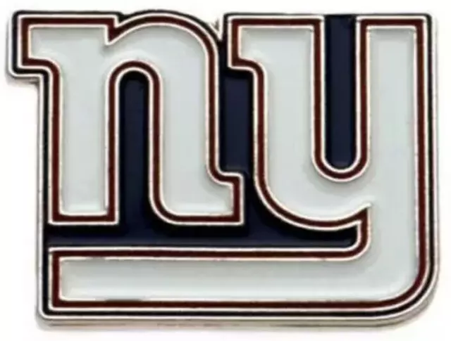 New York Giants Pin Badge Official Merchandise NFL Enamel Crest Football USA