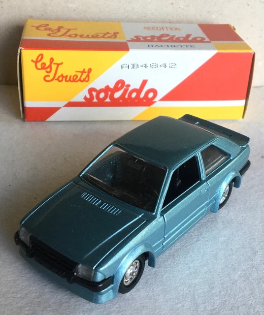 Miniature Ford Escort 1982 Solido échelle 1/43 - Neuf, Modèle Collection