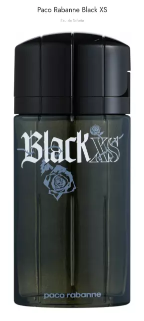 PACO RABANNE BLACK XS Eau de Toilette Spray Fragrance Parfum Versiegelt 100ML 3