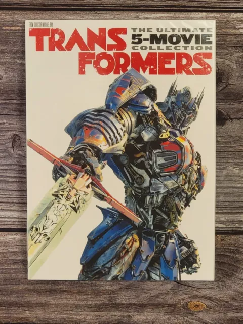 Transformers: The Ultimate 5-Movie Collection [DVD] Brand New & Sealed USA