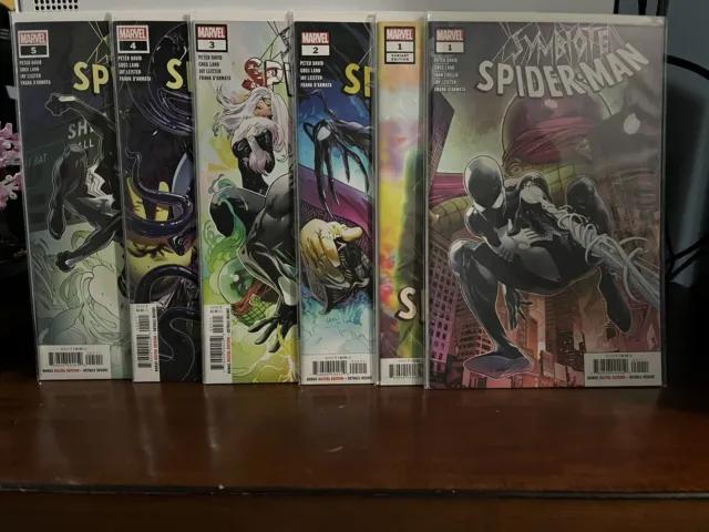 Symbiote Spider-Man #1-5 1 2 3 4 5 2019 Full Set #3 Secret Carnage-ized Variant