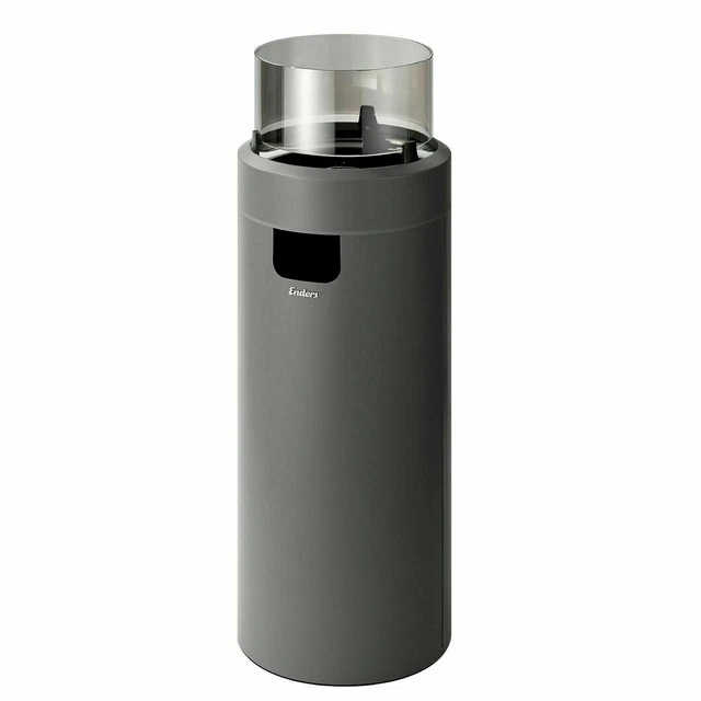 Feuerstelle Heizpilz Enders Nova LED L Grau Gas Terrassen Heizstrahler Heizer