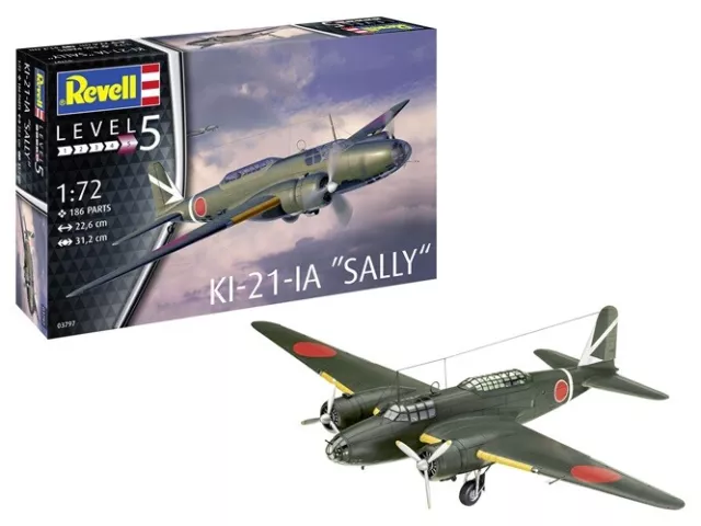 Revell 03797 - 1/72 KI-21-lA Sally - Neuf