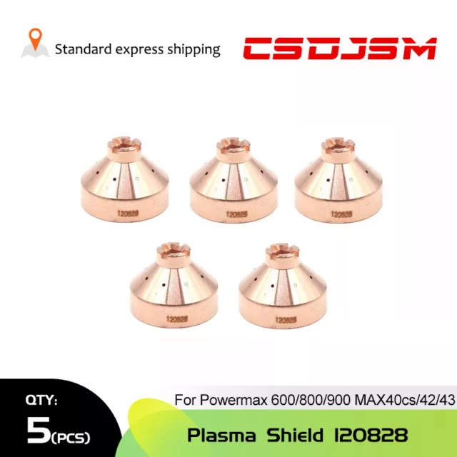 5pcs 120828 Shield/Deflector For Hypertherm Powermax 600 Plasma cutter torch