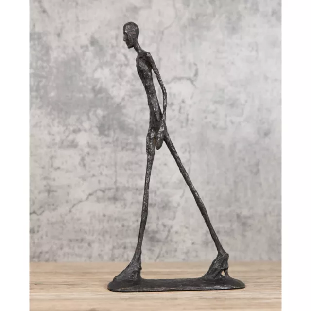 Bronze Giacometti's Walking Man Statue berühmte abstrakte Skulptur Replik