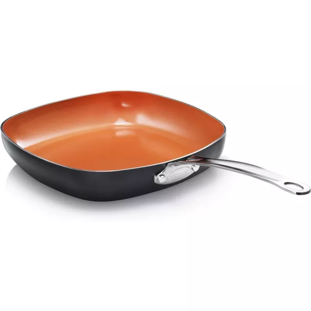 Gotham Steel 1780 Square Shallow Frying Pan 25cm