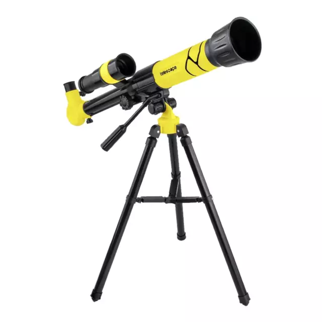 Telescope Astronomique Enfant, Uverbon Télescope pour Astronomie Télescope  Zoom 90X HD Spatial Monoculaire Extérieur avec Trépied Réglable pour Les