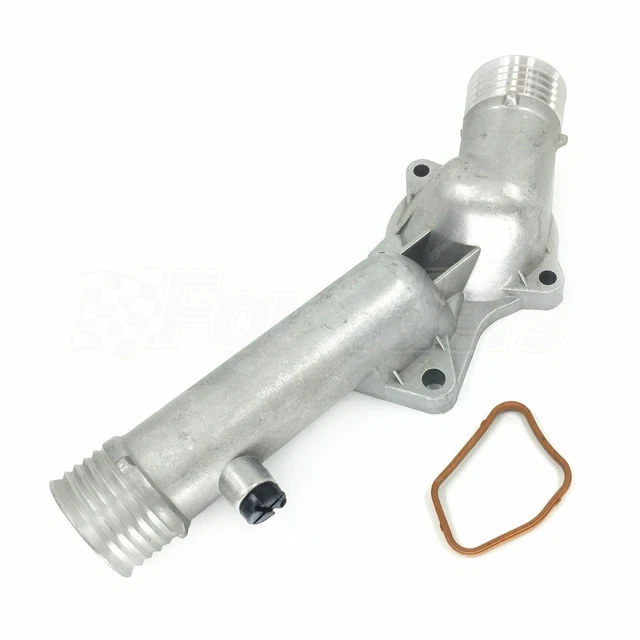 UPGRADED ALUMINUM THERMOSTAT Housing For BMW E39 528I 11531740478 18.