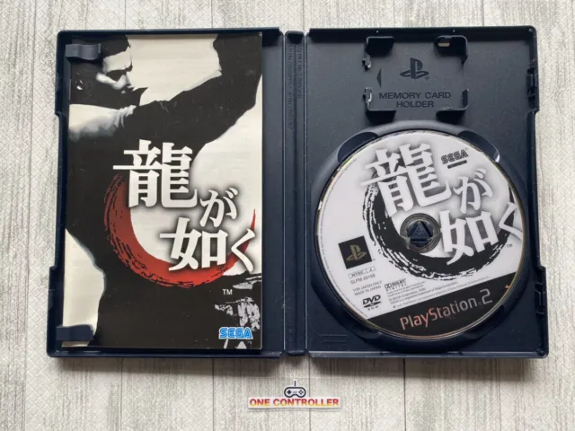 SONY PlayStation 2 PS2 Ryu ga Gotoku 1 & 2 (the Best) 2games set from Japan 3