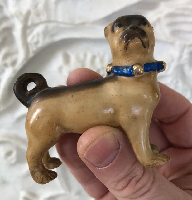 Ancien Petit Chien Filoguidé Carl à Piles - Jouet Vintage En Peluche Rétro