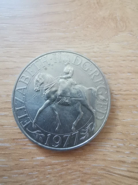 1977 QUEEN ELIZABETH DG Reg FD Jubilee Crown Coin $1.25 - PicClick