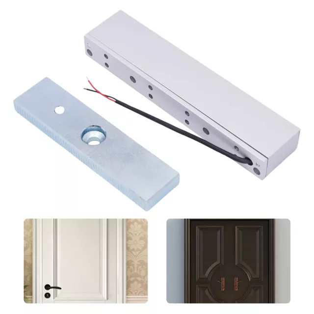 DC12V Electric Magnetic Lock Aluminum Alloy 130KG/286Lbs for Door Access Control