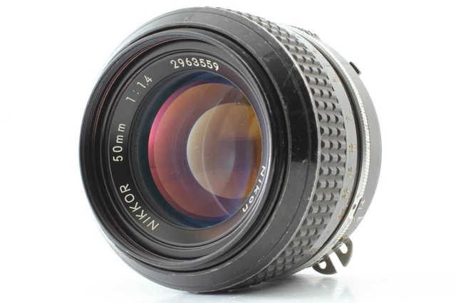 Nikon Ai Converted New Nikkor 50mm f/1.4 Standard MF Prime Lens from JAPAN