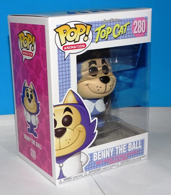 Funko POP! Hanna Barbera – Benny The Ball – 9 Cm Vinyl-Figur – Sammlerstück – Kultiger Zeichentrick-Held