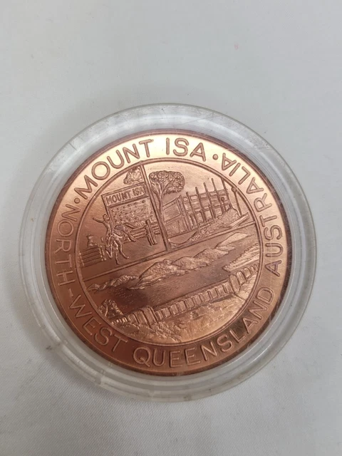 AUSTRALIA: MOUNT ISA City, Queensland Tourist Dollar, 45mm