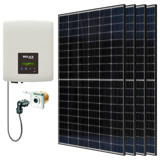 Balkonkraftwerk 1600 W Installation Photovoltaïque Toit Plat