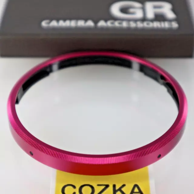 Ring cap for RICOH GR IIIx GN-2 Purple Limited Edition Accessories NEW From JPN