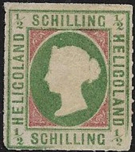 Helgoland Mi.Nr. 1 II ohne Gummierung, dopp. sign. W.Engel BPP, selt.Kopftype II