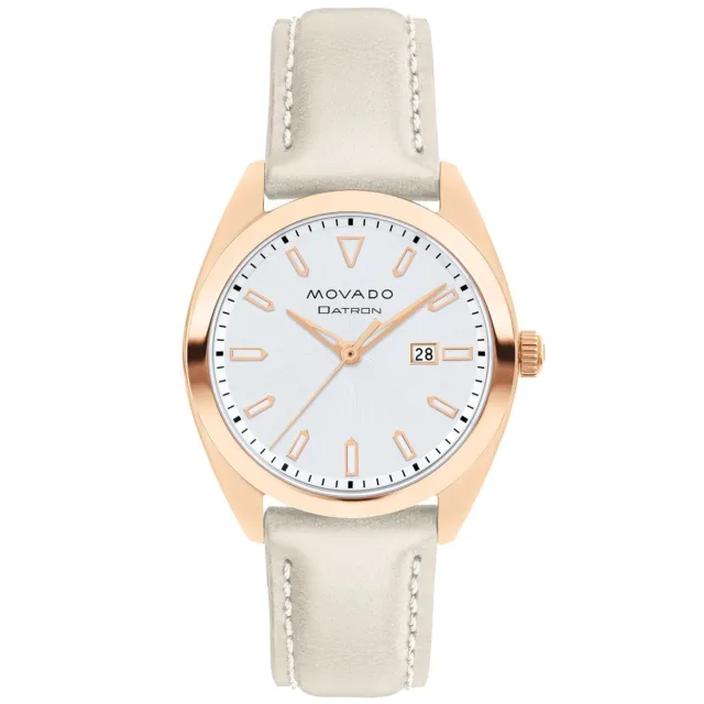 Movado 3650064 Women's Heritage White Quartz Watch