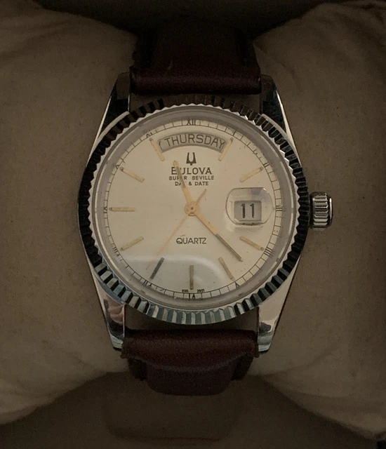 Orologio Bulova Super Seville 38mm Argento 96B444 :: Orologeria E