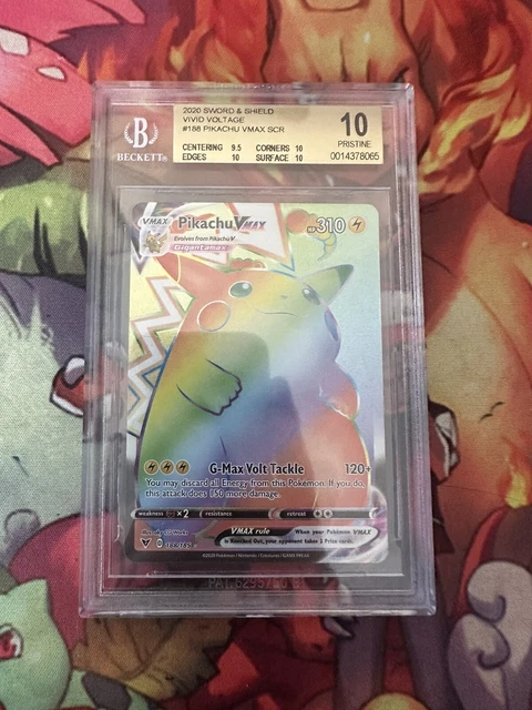 Pikachu VMAX 2020 Pokémon TCG Sword & Shield Vivid Voltage Secret #188  (Ungraded)