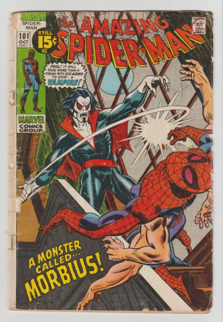Amazing Spider-Man #101 (1971) FR/GD 1st MORBIUS Appearance Marvel Bronze Age