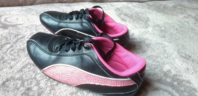 BASKET FILLE PUMA Pointure 36 Blanche Vernis EUR 10 00