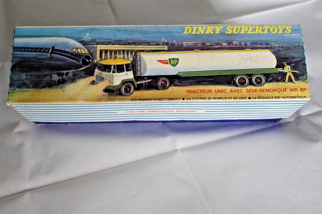 Dinky Supertoys N°3 – Unic Estérel Semi-remorque BP Air – 1/43 – 1963 Orly