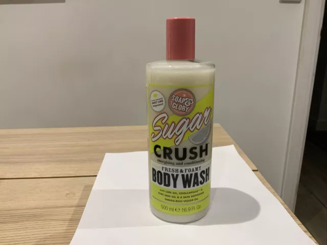 SOAP &  GLORY SUGAR CRUSH FRESH AND FOAMY BODY WASH 500ml