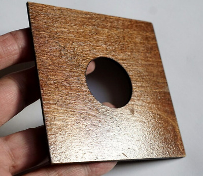 4X4 Wooden Lens Board With Copal 0 Deardorff Style