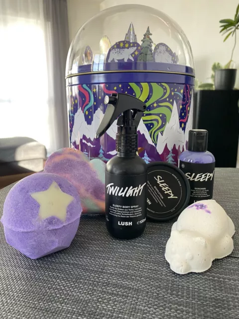 LUSH Dreamland Dose Geschenk Spieluhr Sleepy Twilight Bodyspray Gift Set neu