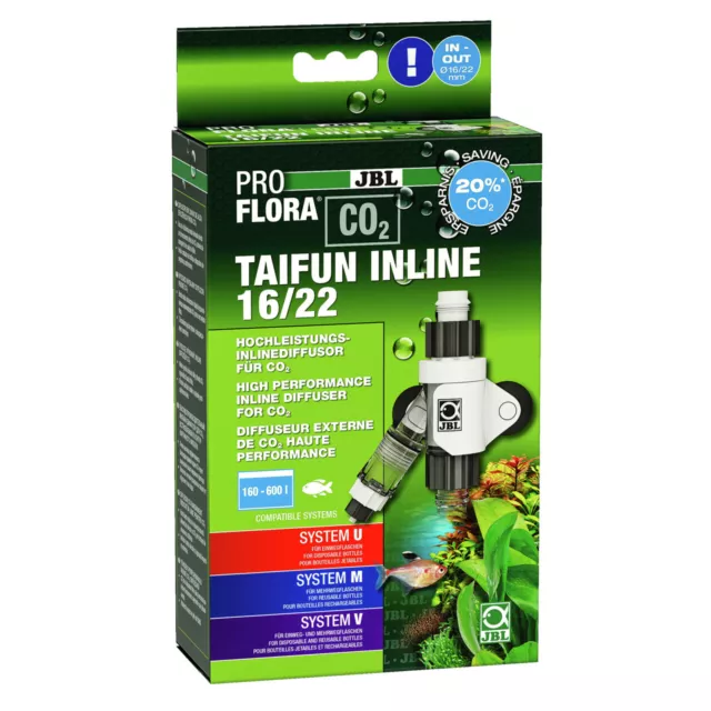 JBL ProFlora CO2 Taifun Inline 16/22 Aquarienzubehör