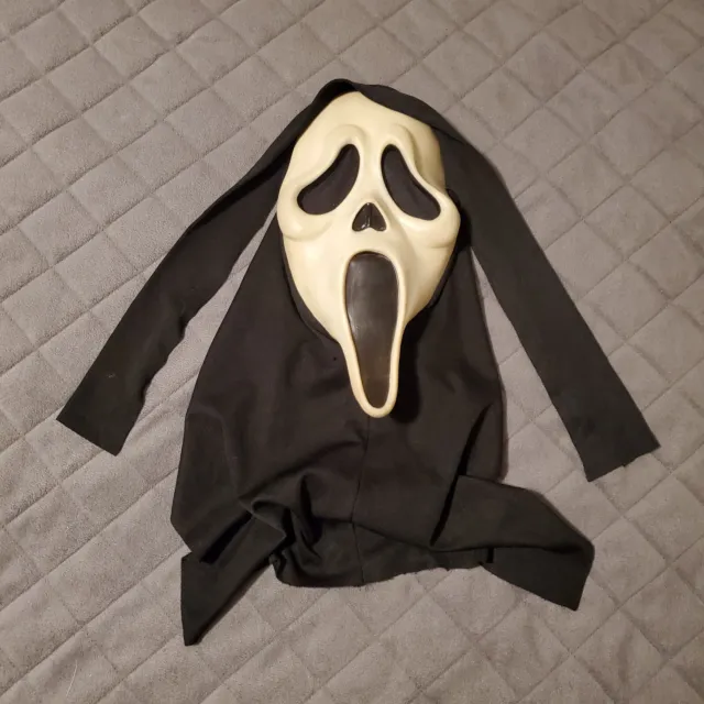 Original Scream Ghostface Mask Easter Unlimited Inc. Glow In The Dark RARE 1999