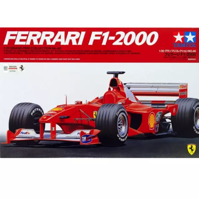 Tamiya 20048 Ferrari F1-2000 1/20